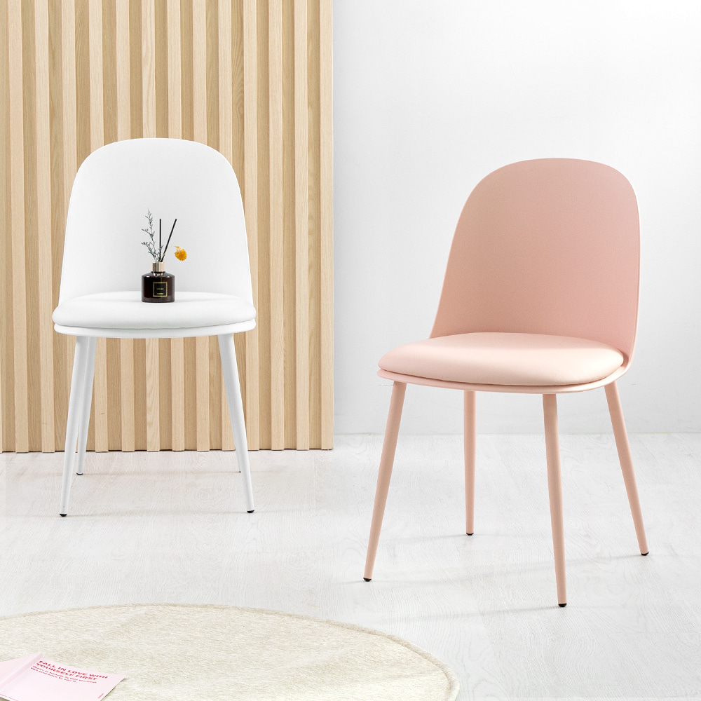마카롱 체어 4개 인테리어 디자인 주방 식탁 의자